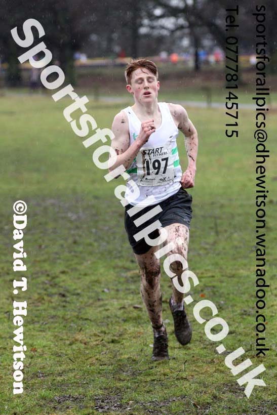 Mens under-17s Northern Cross Country, Knowsley Safari Park. Photo: David T. Hewitson/Sports for All Pics